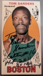 Tom Sanders TTM request